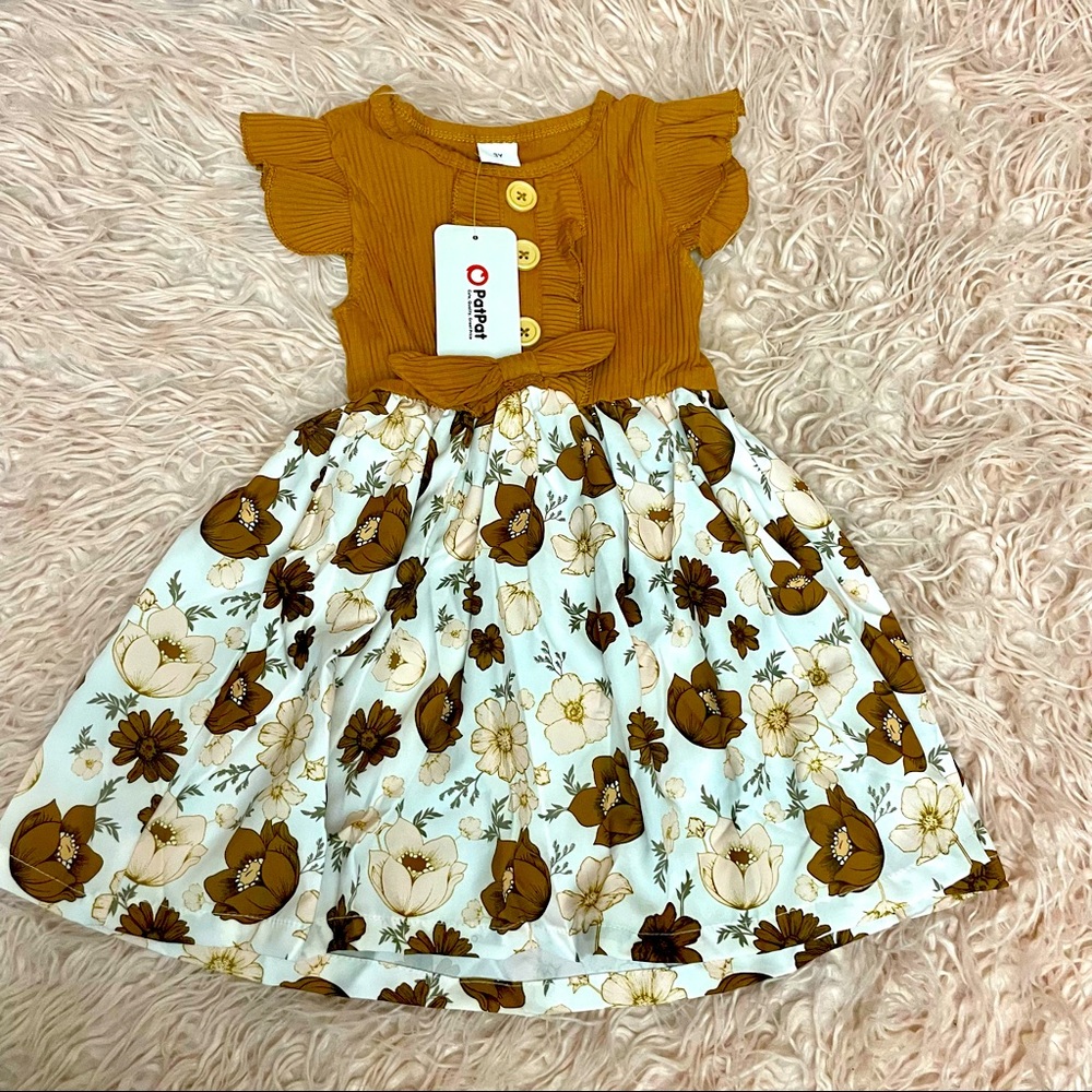 Pat pat Floral baby outfit